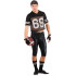 Fantasia Futebol Football Americano Luxo Adulto