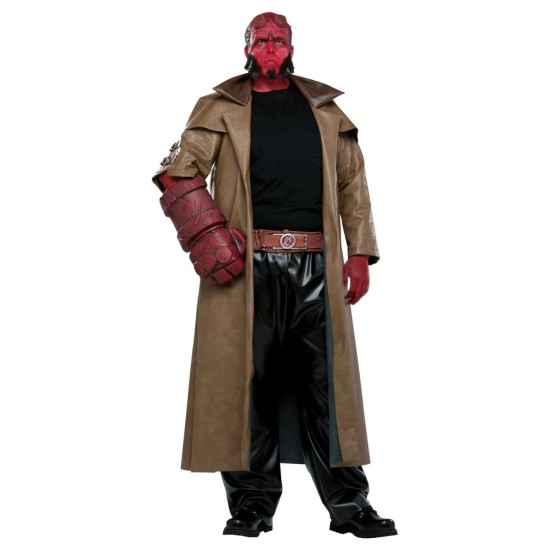 Fantasia Adulto Hellboy Luxo Extra Grande Fantasia Adulto Hellboy Luxo Extra Grande