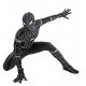 Fantasia Adulto Homem Aranha Spider Man Spandex Preto