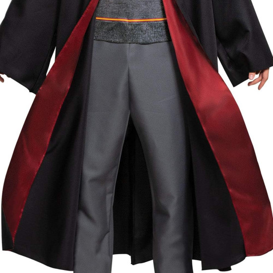 Fantasia Casa Hogwarts Luxo Harry Potter Adulto Completo