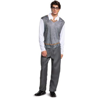 Fantasia Casa Hogwarts Luxo Harry Potter Adulto Completo