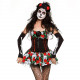 Fantasia Caveira Mexicana Adulto Extra Grande Luxo Fantasia Caveira Mexicana Adulto Extra Grande Luxo
