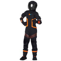 Fantasia Fortnite Skin Dark Voyager Infantil Luxo   