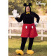 Fantasia Mickey Mouse Luxo Adulto Moderno Extra Grande