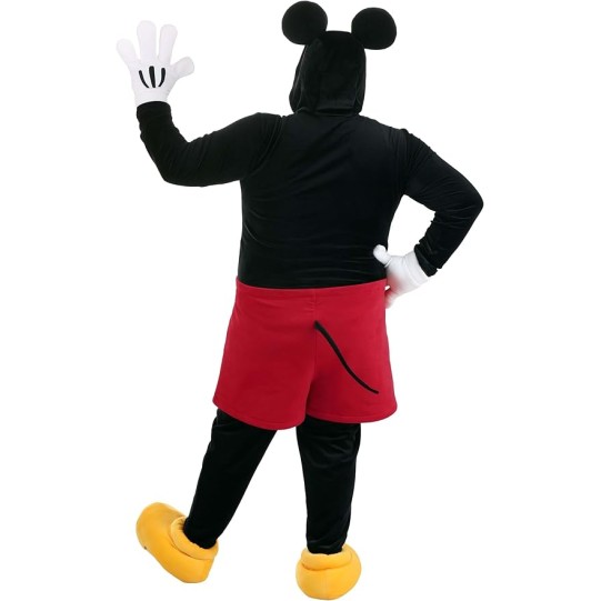 Fantasia Mickey Mouse Luxo Adulto Moderno Extra Grande Fantasia Mickey Mouse Luxo Adulto Moderno Extra Grande