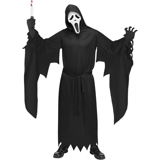 Fantasia Pânico Assustadora Luxo Adulto