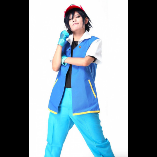 Fantasia Pokemon Ash Ketchum Adulto