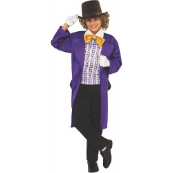 Fantasia Willy Wonka Infantil Luxo
