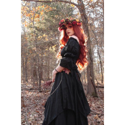 Fantasia Fantasma da Ópera Adulto Feminino Clássica Preta