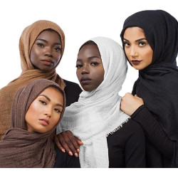 Adorno de cabeça Hijab Muslim Adulto 4 unidades B