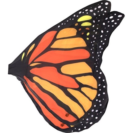 Asa Borboleta Luxo Laranja Adulto Tecido Asa Borboleta Luxo Laranja Adulto Tecido