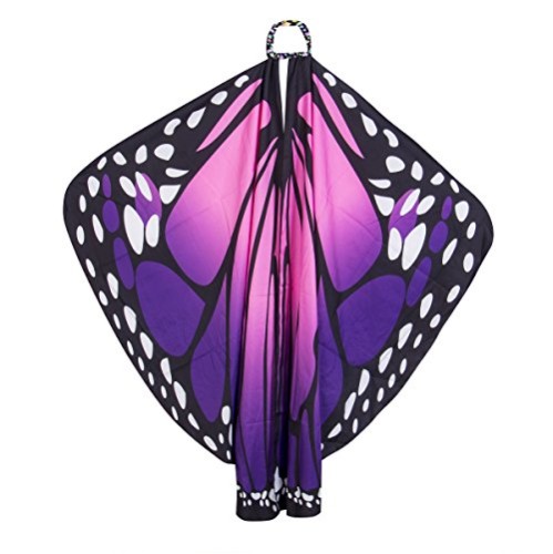 Asa Borboleta Luxo Rosa Adulto Tecido Gigante Asa Borboleta Luxo Rosa Adulto Tecido Gigante