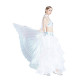 Asa Branca Dança do Ventre Luxo Adulto
