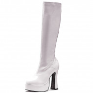 Bota Adulto Branca Plataforma