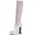 Bota Adulto Branca Plataforma