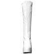 Bota Adulto Branca Plataforma Luxo Bota Adulto Branca Plataforma Luxo