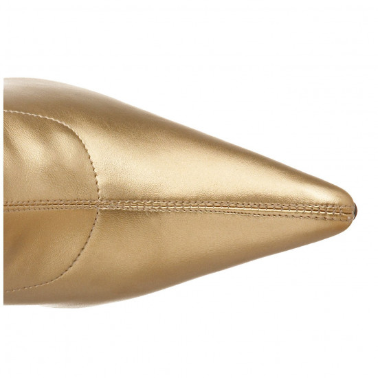Bota Dourada Adulto Luxo Bota Dourada Adulto Luxo