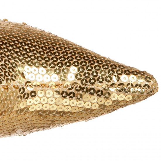 Bota Lantejoula Dourada Luxo Sexy Bota Lantejoula Dourada Luxo Sexy