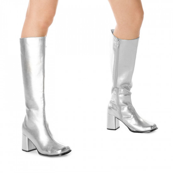 Bota Prateada Adulto Gogo Bota Prateada Adulto Gogo