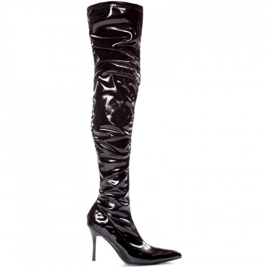 Bota Preta Sexy Adulto Lala Bota Preta Sexy Adulto Lala