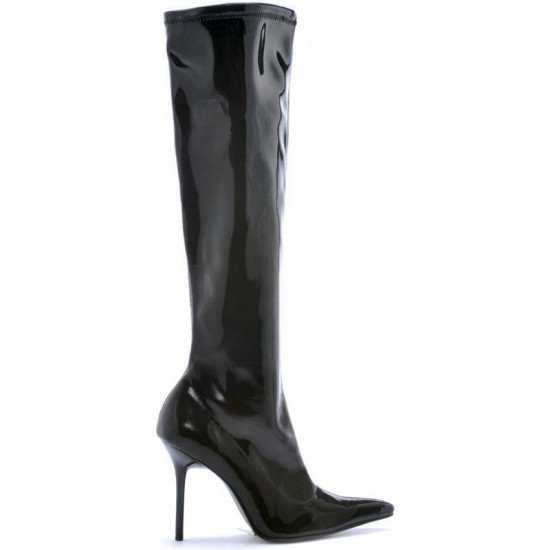 Bota Preta Sexy Adulto Luxo Bota Preta Sexy Adulto Luxo