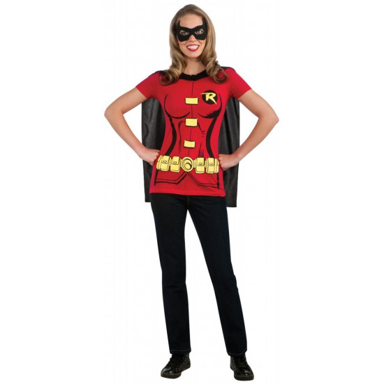 Camiseta Adulto Feminina do Robin