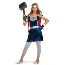 Fantasia Adolescente Feminina Thor