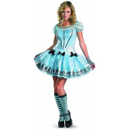 Fantasia Adulto Alice no País das Maravilhas Delicada