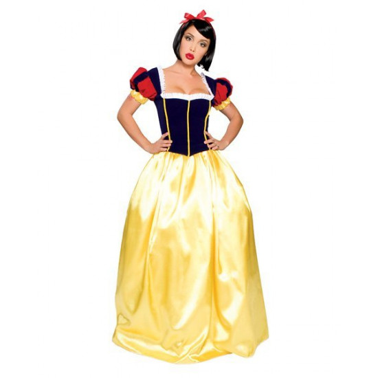 Fantasia Adulto Branca de Neve Prestige