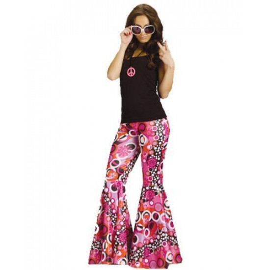 Fantasia Adulto Calça Hippie Fantasia Adulto Calça Hippie
