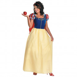 Fantasia Adulto Feminina Branca de Neve Luxo