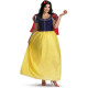 Fantasia Adulto Feminina Branca de Neve Luxo