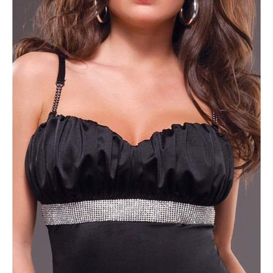 Fantasia Adulto Feminino Glamour da Meia Noite Sexy Fantasia Adulto Feminino Glamour da Meia Noite Sexy