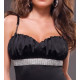 Fantasia Adulto Feminino Glamour da Meia Noite Sexy Fantasia Adulto Feminino Glamour da Meia Noite Sexy