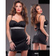 Fantasia Adulto Feminino Glamour da Meia Noite Sexy Fantasia Adulto Feminino Glamour da Meia Noite Sexy
