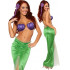 Fantasia Pequena Sereia Ariel Sexy Feminino Adulto