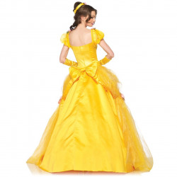 Fantasia Adulto Feminino Princesa Bela Elite Luxo