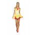 Fantasia Adulto Feminino Princesa Bela Sexy Luxo