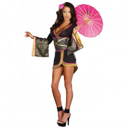 Fantasia Adulto Geisha Super Luxo Sexy