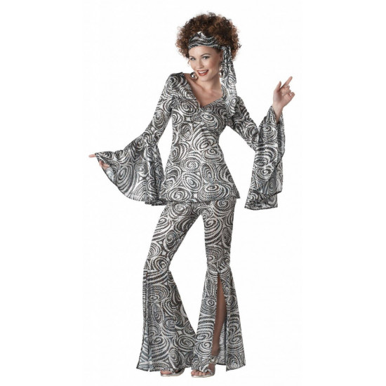 Fantasia Adulto Hippie Lady Fantasia Adulto Hippie Lady