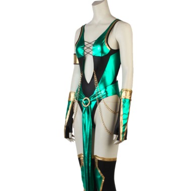 Fantasia Adulto Mortal Combat Jade Clássica Fantasia Adulto Mortal Combat Jade Clássica