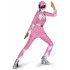 Fantasia Adulto Power Rangers Rosa Luxo