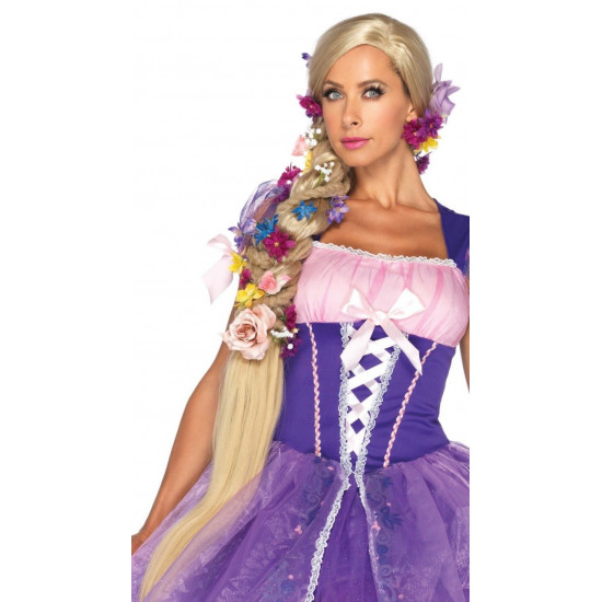 Fantasia Adulto Rapunzel Enrolados Sexy Luxo