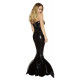 Fantasia Adulto Sereia Negra Sexy dos Mares Superluxo Fantasia Adulto Sereia Negra Sexy dos Mares Superluxo