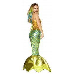 Fantasia Adulto Sereia Sexy dos Mares Superluxo