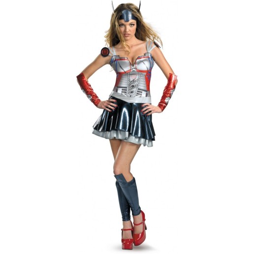 Fantasia Adulto Transformers Optimus Prime Feminino Sexy Fantasia Adulto Transformers Optimus Prime Feminino Sexy
