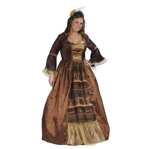 Fantasia Adulto Vestido Baronesa Luxo Fantasia Adulto Vestido Baronesa Luxo