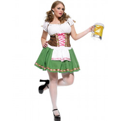 Fantasia Alemã Oktoberfest Adulto Feminino Sexy