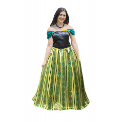 Fantasia Ana Uma Aventura Congelante Coroação Adulto 