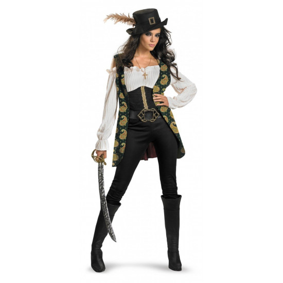 Fantasia Angélica Piratas do Caribe Adulto Fantasia Angélica Piratas do Caribe Adulto